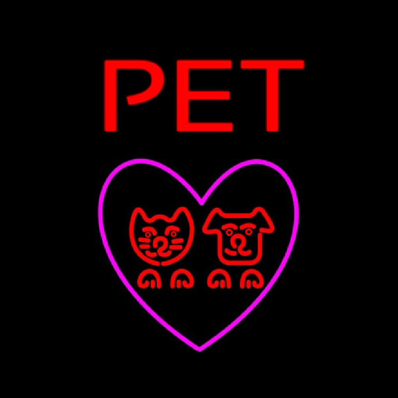 Pet Love Neon Sign