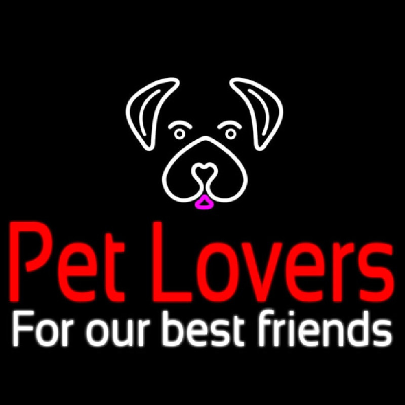 Pet Lovers Neon Sign