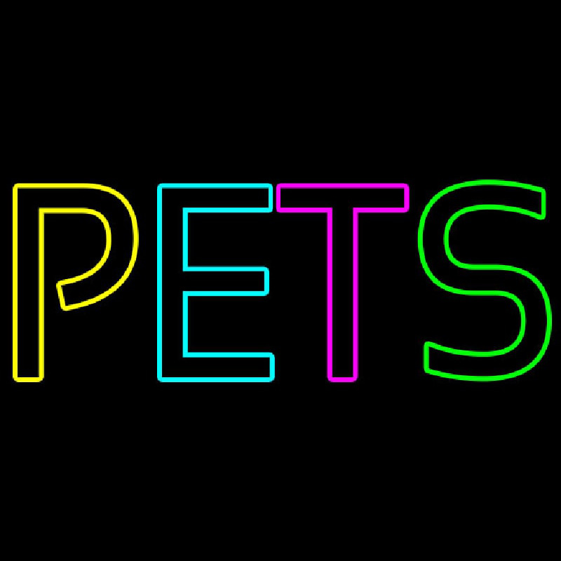 Pets Neon Sign