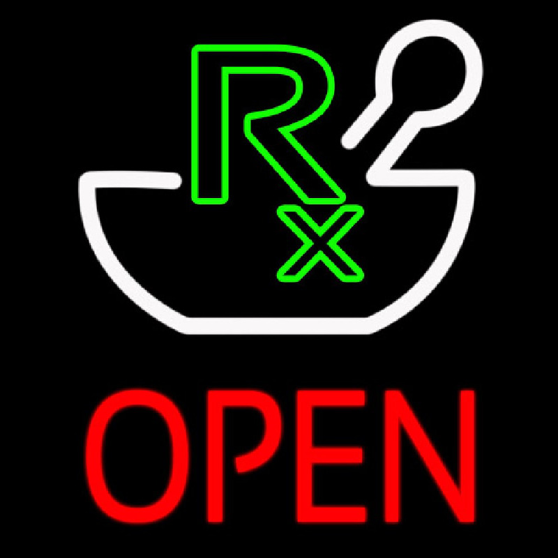 Pharmacy Open Neon Sign