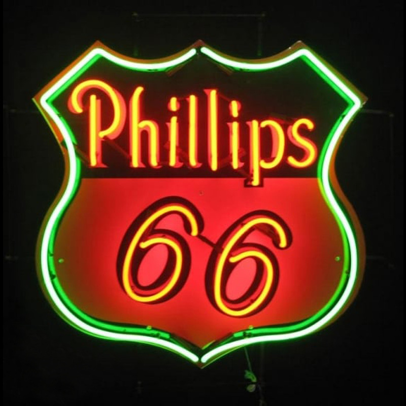 Phillips 66 Gasoline Neon Sign