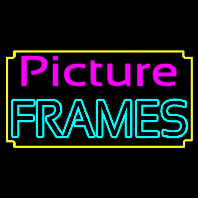 Picture Frames Neon Sign