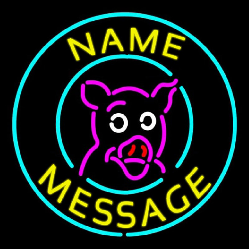 Pig Neon Sign