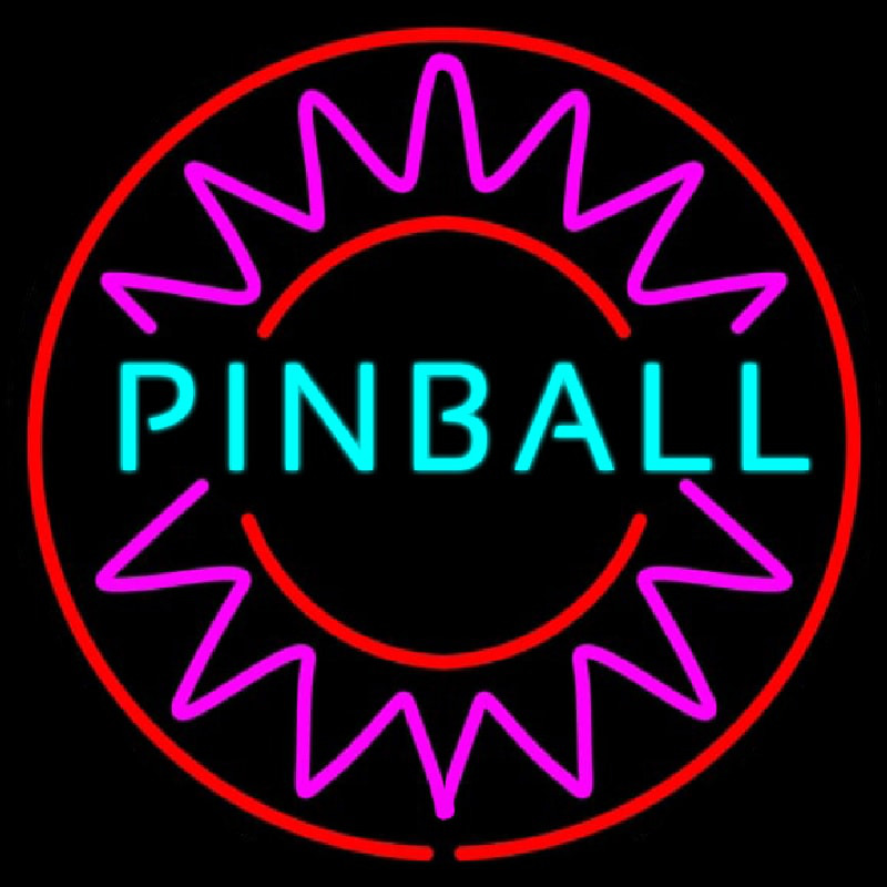 Pinball 1 Neon Sign