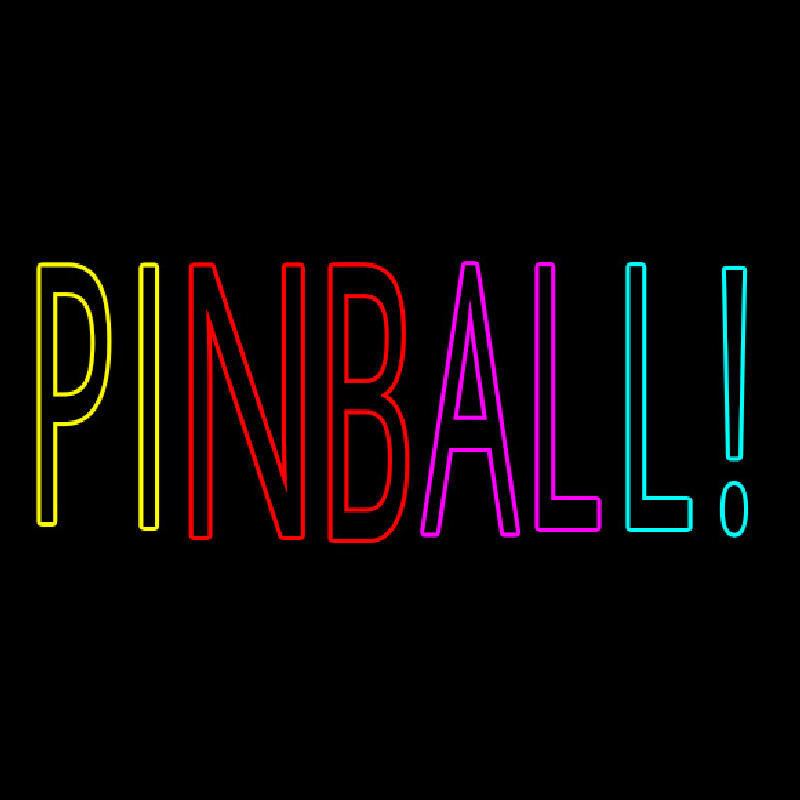 Pinball 2 Neon Sign