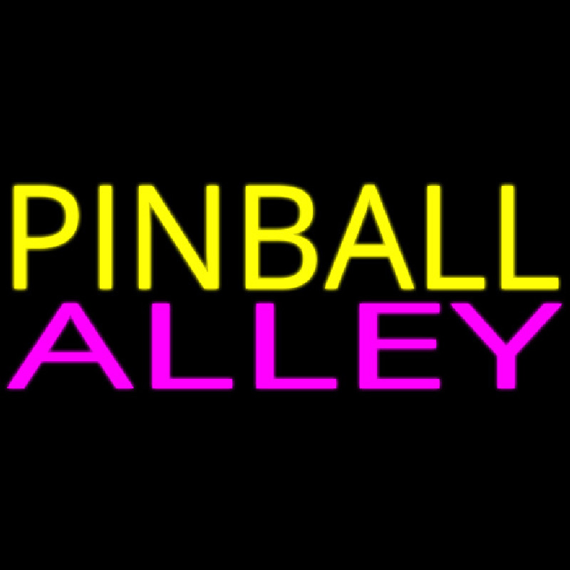 Pinball Alley 2 Neon Sign