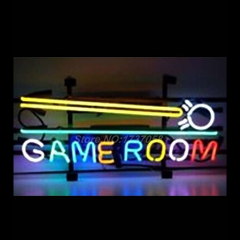 Pinball Gameroom Neon Sign