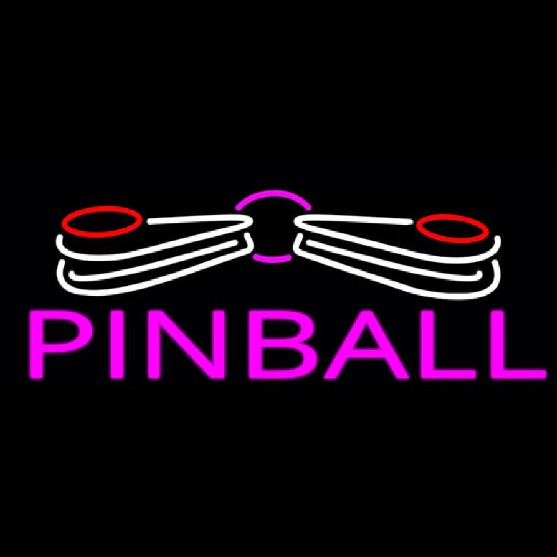 Pinball Logo 1 Neon Sign