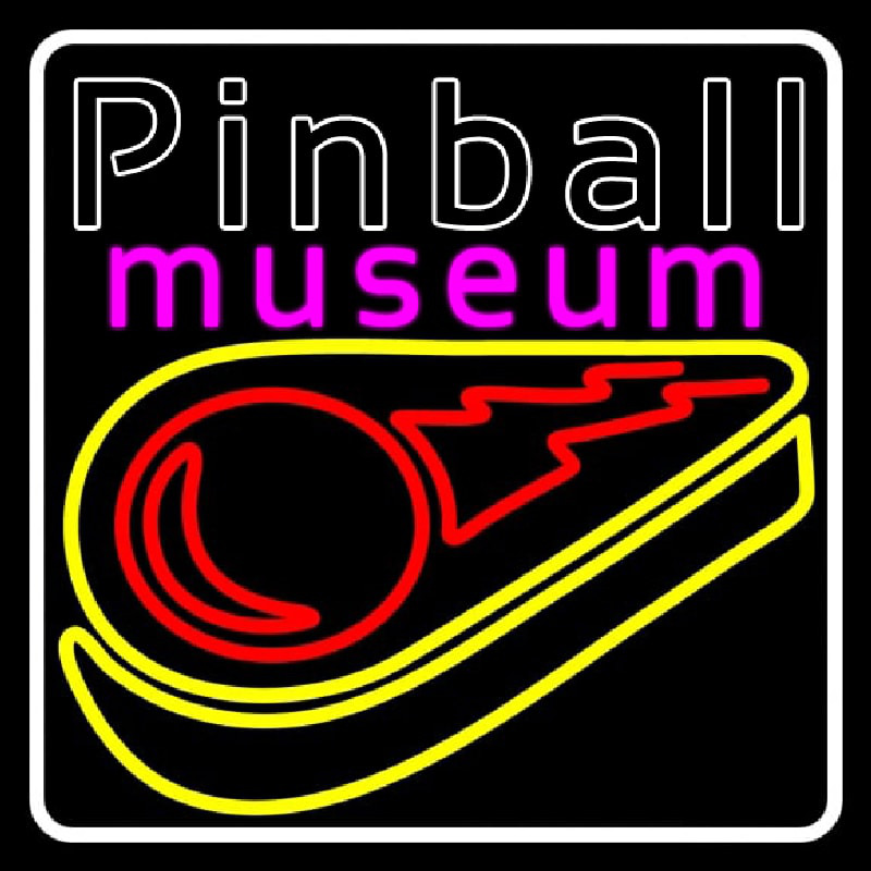 Pinball Museum 1 Neon Sign