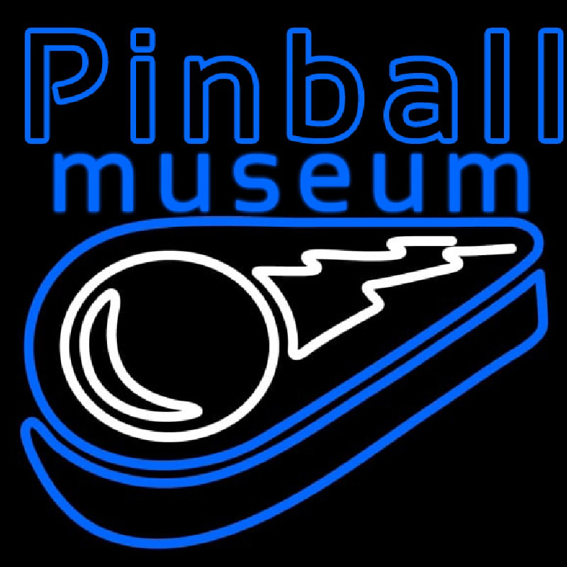 Pinball Museum Neon Sign