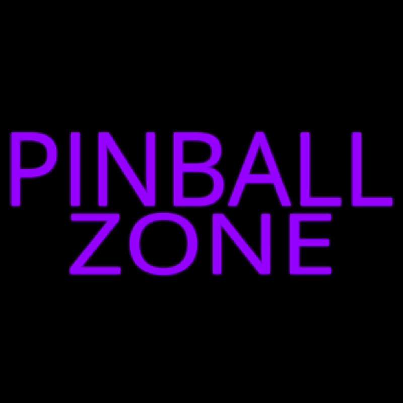 Pinball Zone 3 Neon Sign