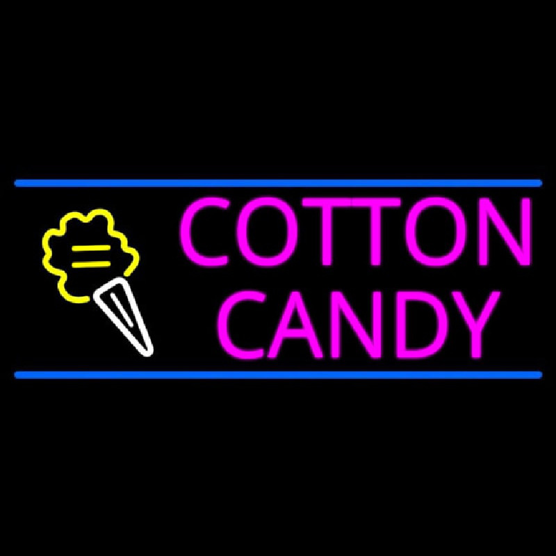 Pink Cotton Candy Neon Sign