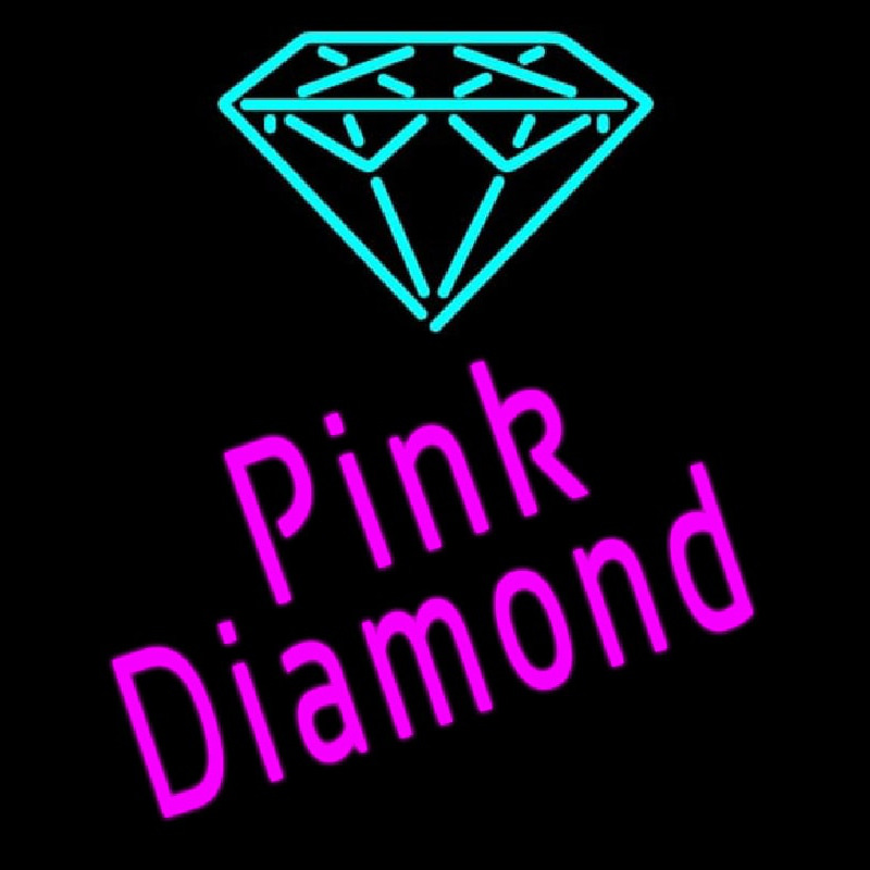 Pink Diamond Neon Sign