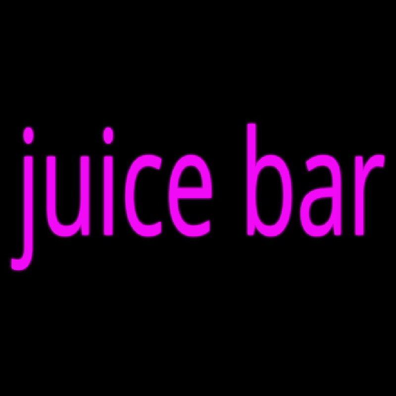 Pink Juice Bar Neon Sign