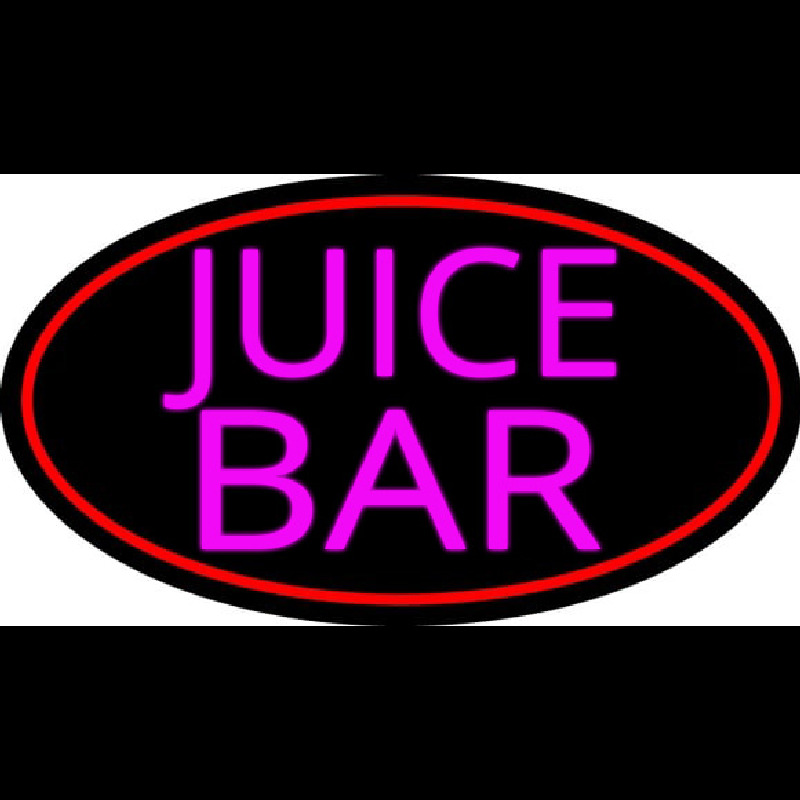 Pink Juice Bar Neon Sign