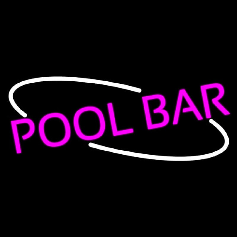 Pink Pool Bar Neon Sign