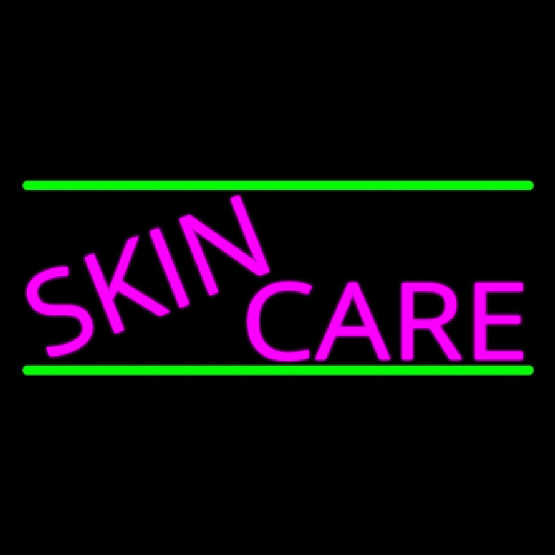 Pink Skin Care Neon Sign