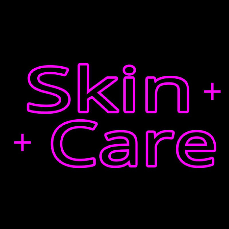 Pink Skin Care Neon Sign