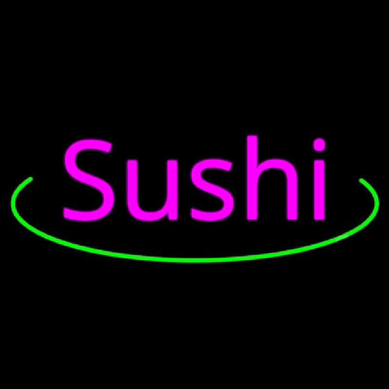 Pink Sushi Neon Sign