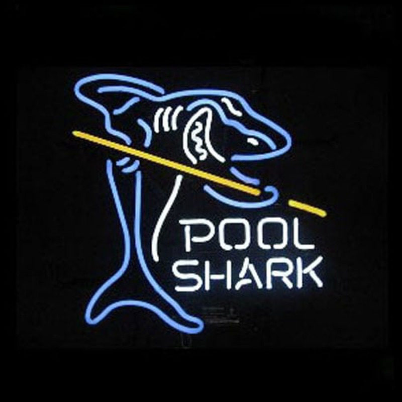 Pool Shark Neon Sign