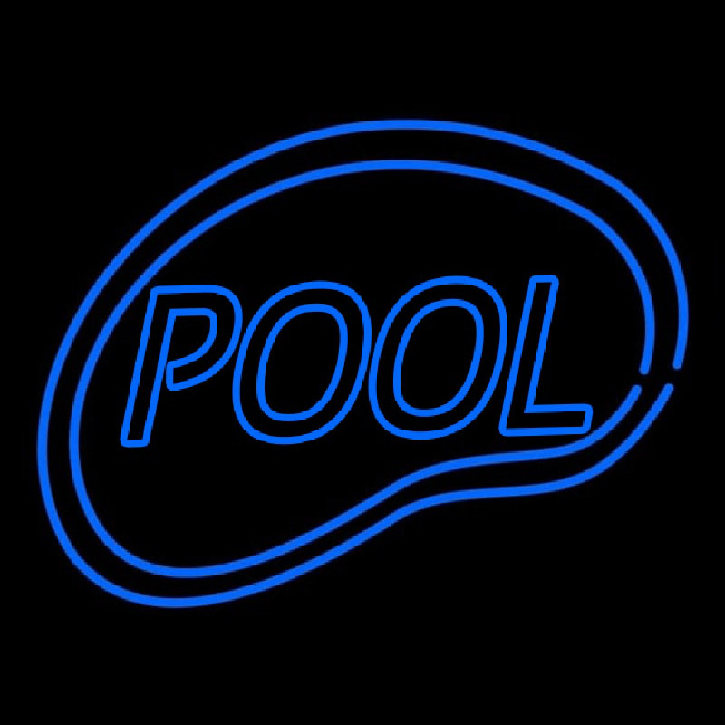 Pool Swimming Neon Sign
