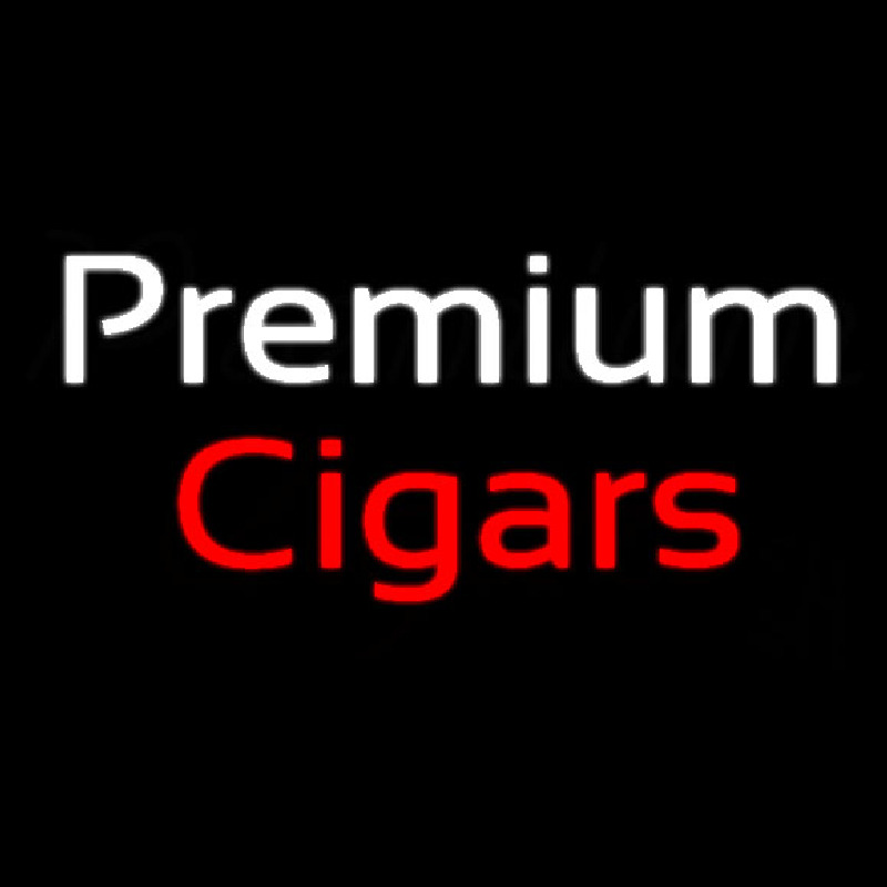 Premium Cigars Neon Sign