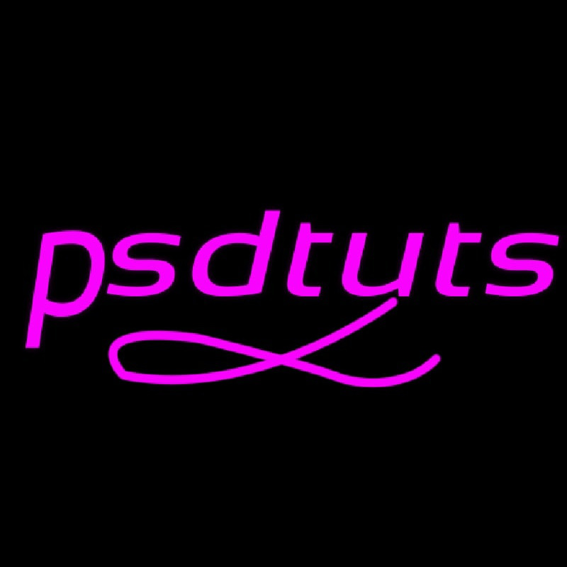 Psdtuts Neon Sign
