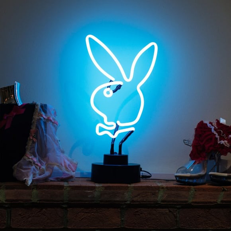 Rabbit Desktop Neon Sign