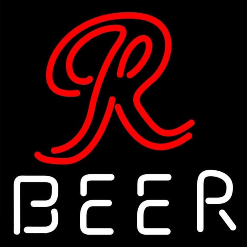 Rainier R Logo Beer Sign Neon Sign