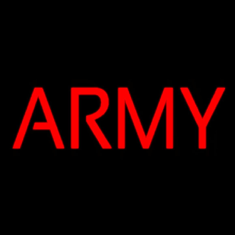 Red Army Neon Sign