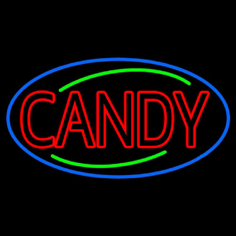 Red Candy Neon Sign