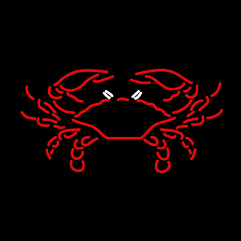 Red Crab Neon Sign