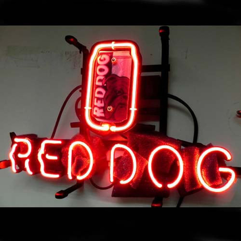 Red Dog Neon Sign