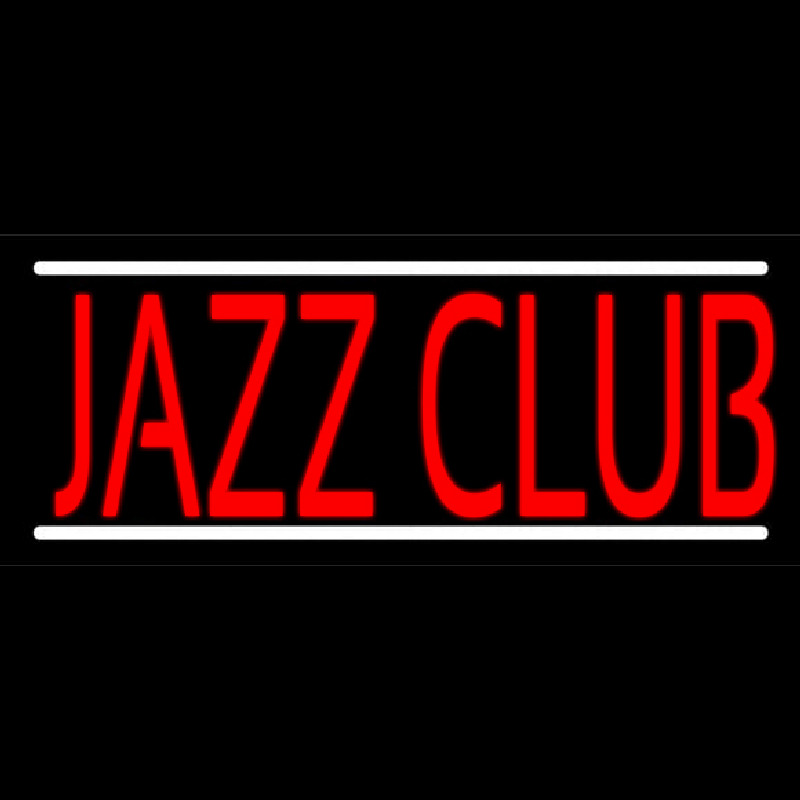 Red Jazz Club Neon Sign