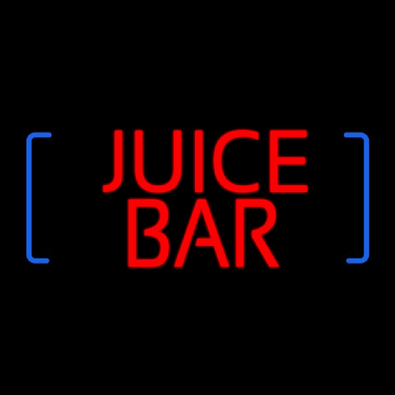 Red Juice Bar Neon Sign