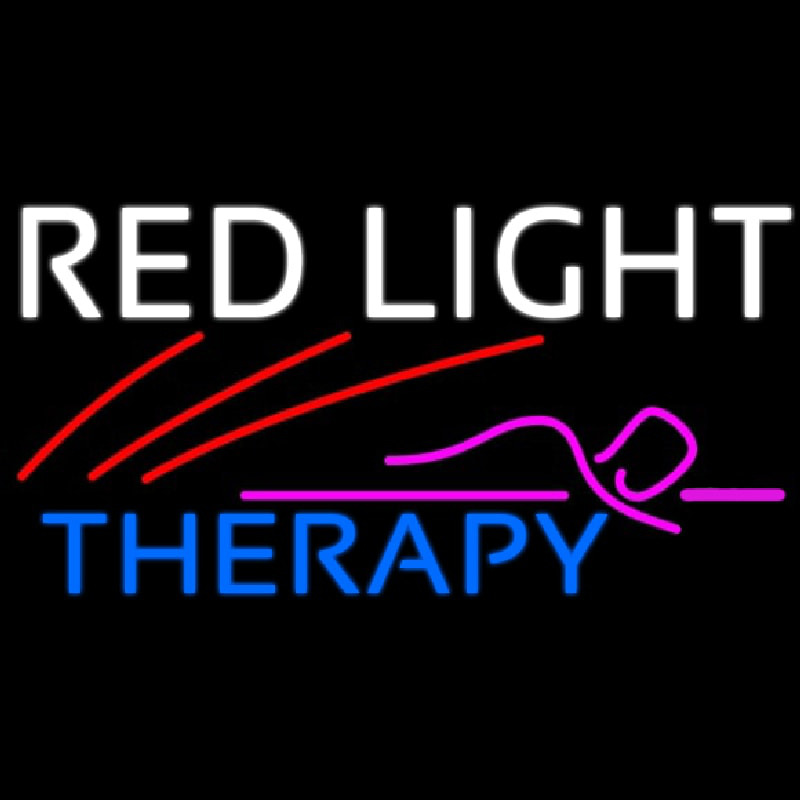 Red Light Therapy Neon Sign