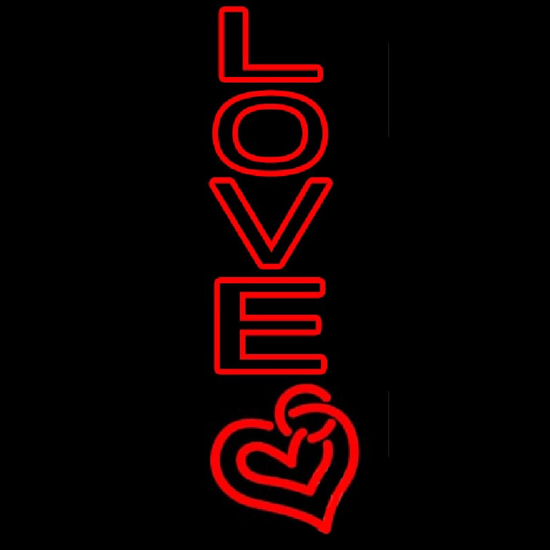 Red Love Neon Sign