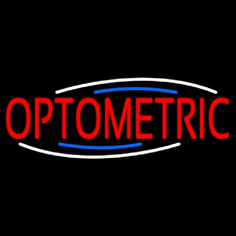 Red Optometric Neon Sign