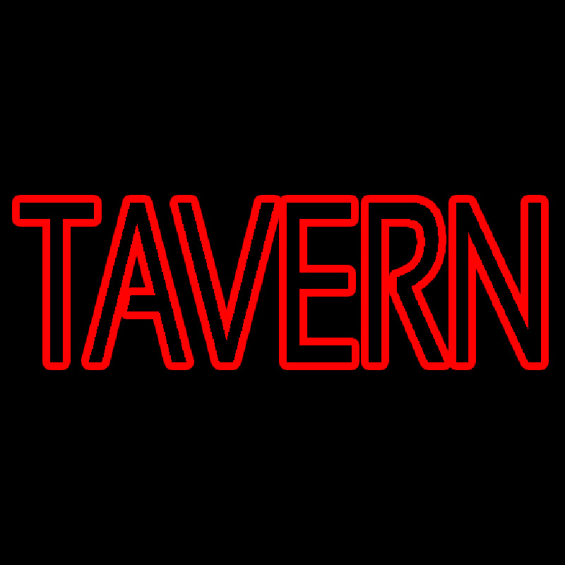 Red Tavern Neon Sign