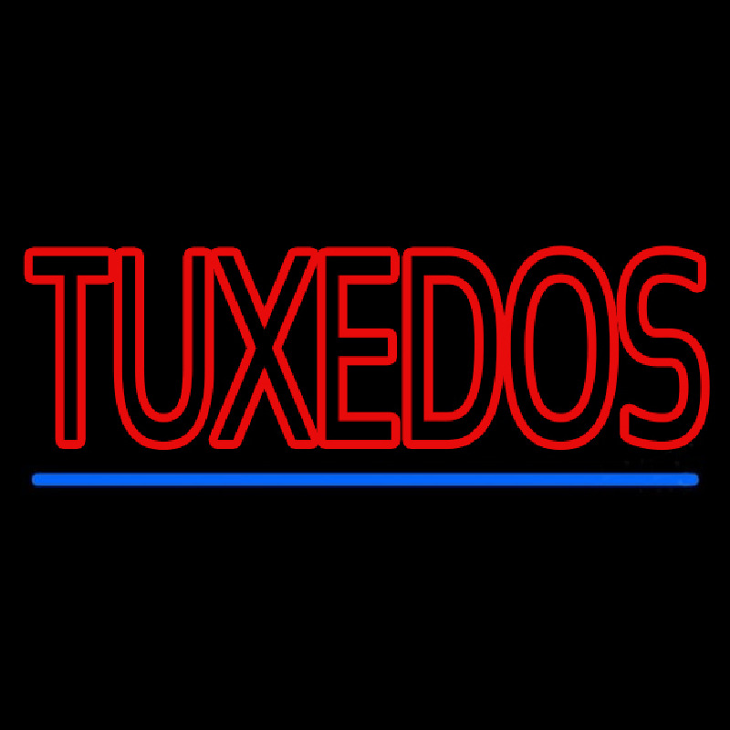 Red Tu edos Blue Line Neon Sign