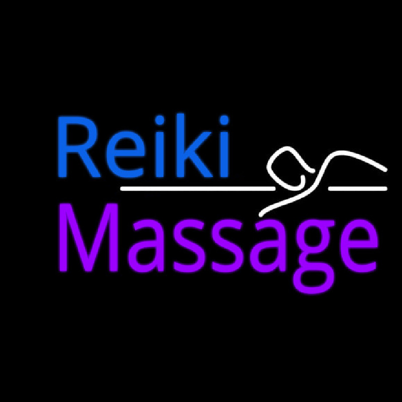 Reiki Massage Neon Sign