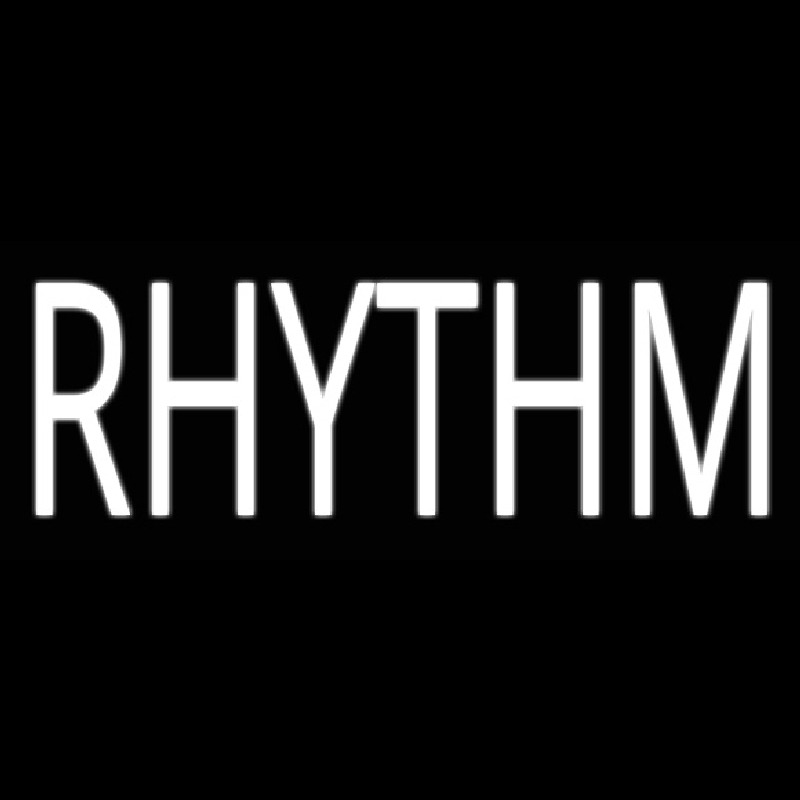 Rhythm Neon Sign