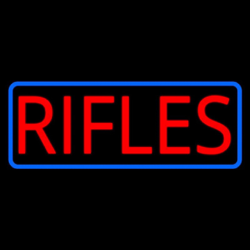 Rifles Neon Sign