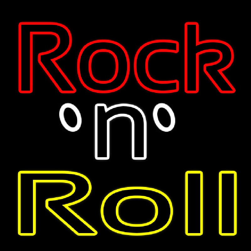 Rock N Roll 1 Neon Sign