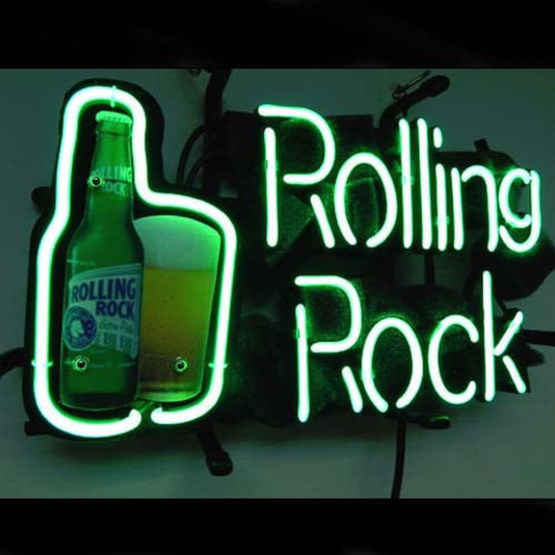 Rolling Rock Neon Sign