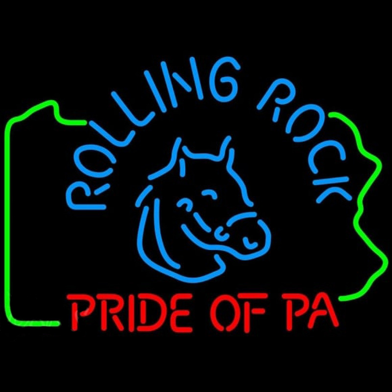 Rolling Rock Pride Of Pa Beer Sign Neon Sign