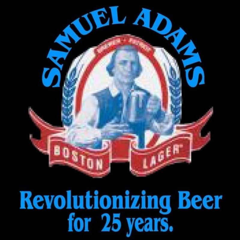 Samual Adams Revolutionizing Beer Sign Neon Sign