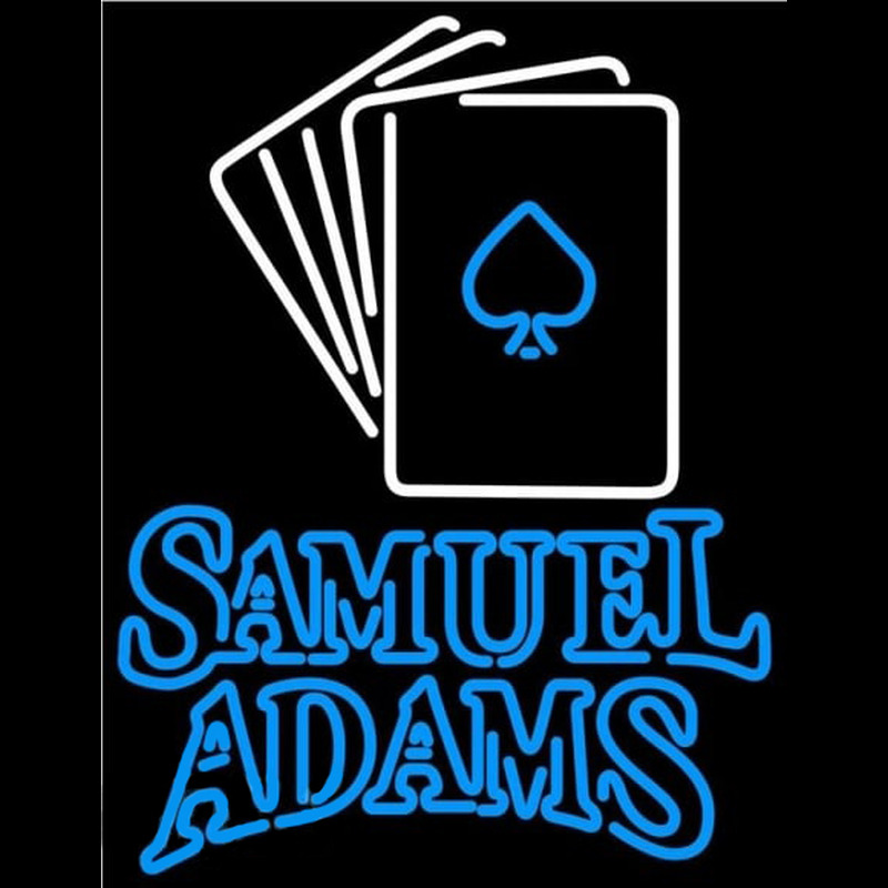 Samuel Adams Cards Beer Sign Neon Sign