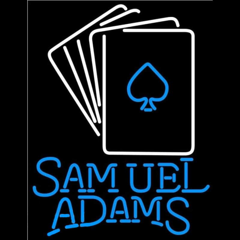 Samuel Adams Cards Beer Sign Neon Sign