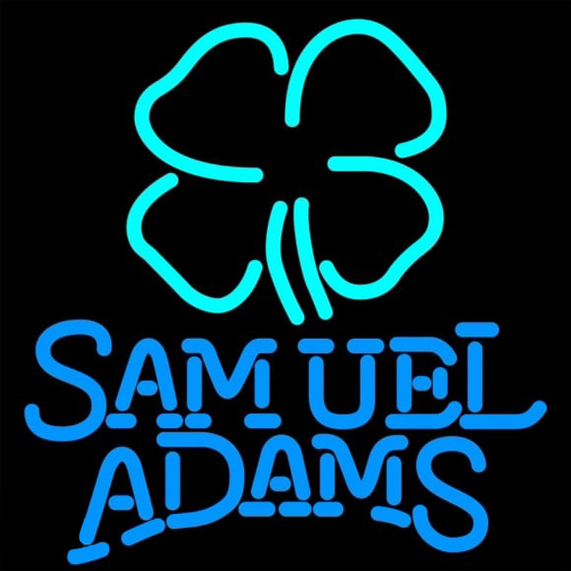 Samuel Adams Clover Beer Sign Neon Sign